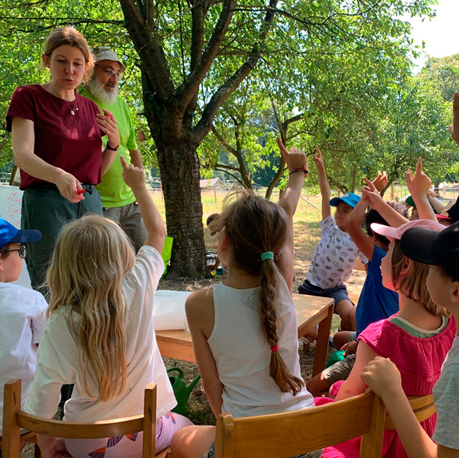 L'association Espaces accueille le public à La P’tite Boutique, au Jardin du Piqueur, dans les jardins partagés…