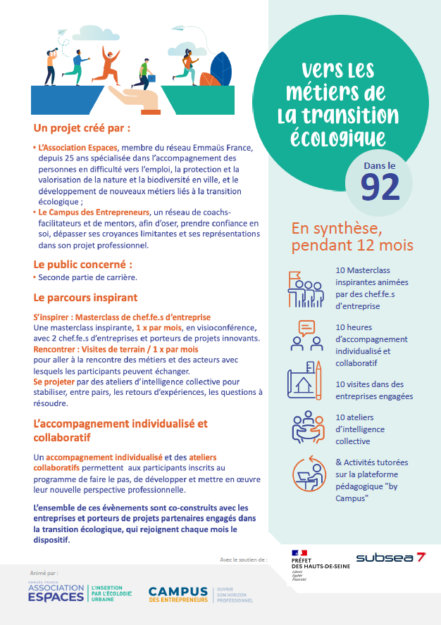 Vers les métiers de la transition écologique