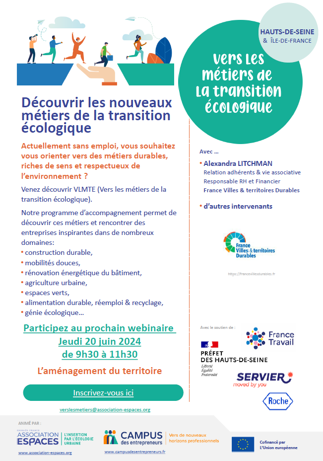Vers les métiers de la transition écologique