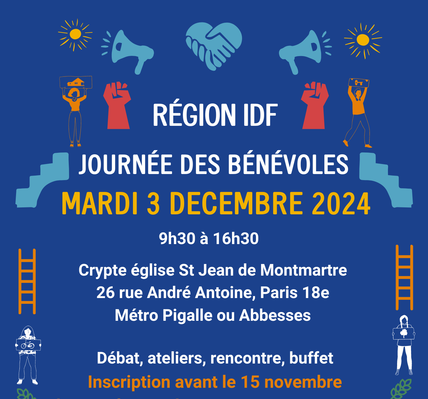Journée des bénévoles Emmaüs Ile-de-France