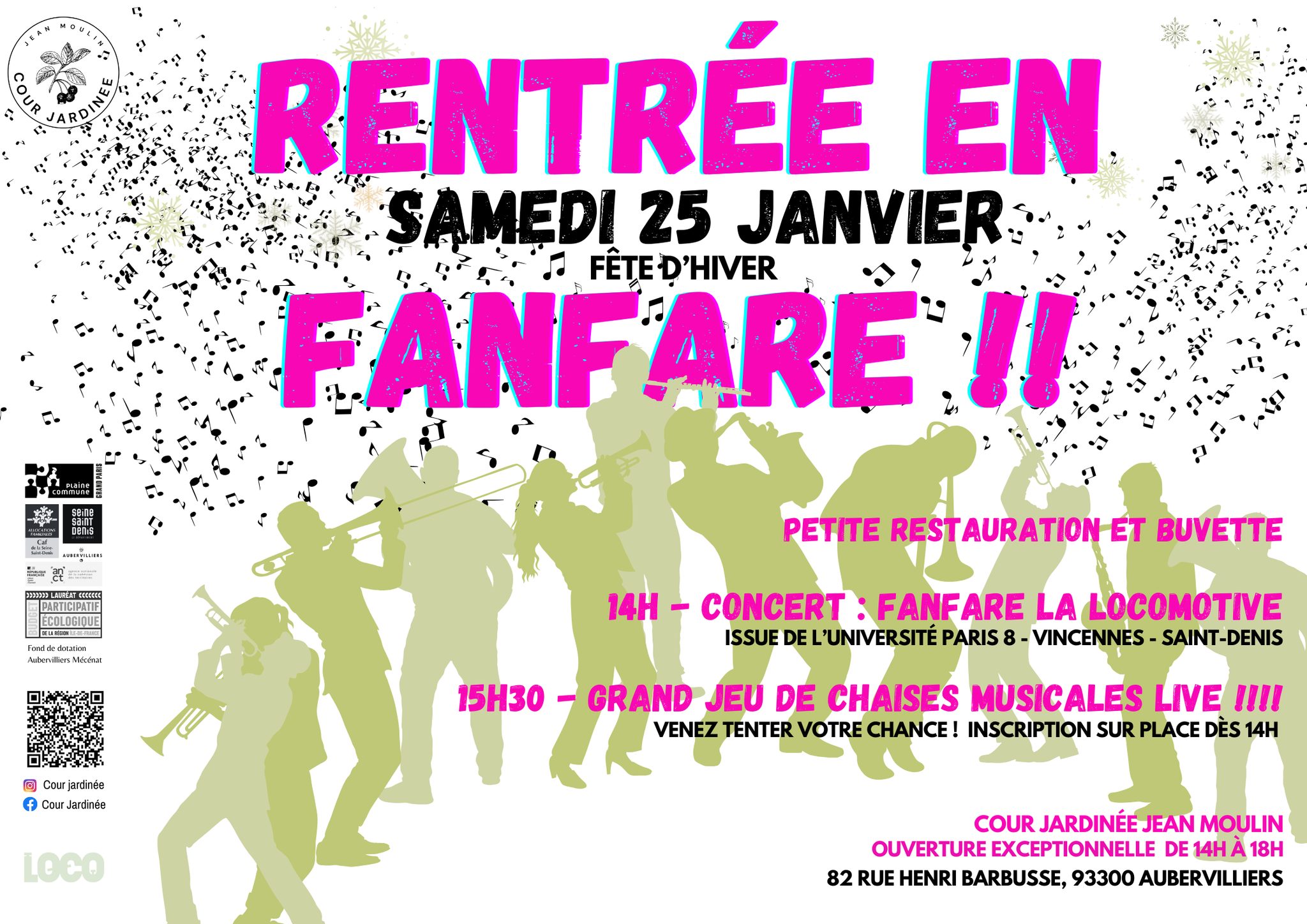 Fête d’hiver à Cour jardinée
