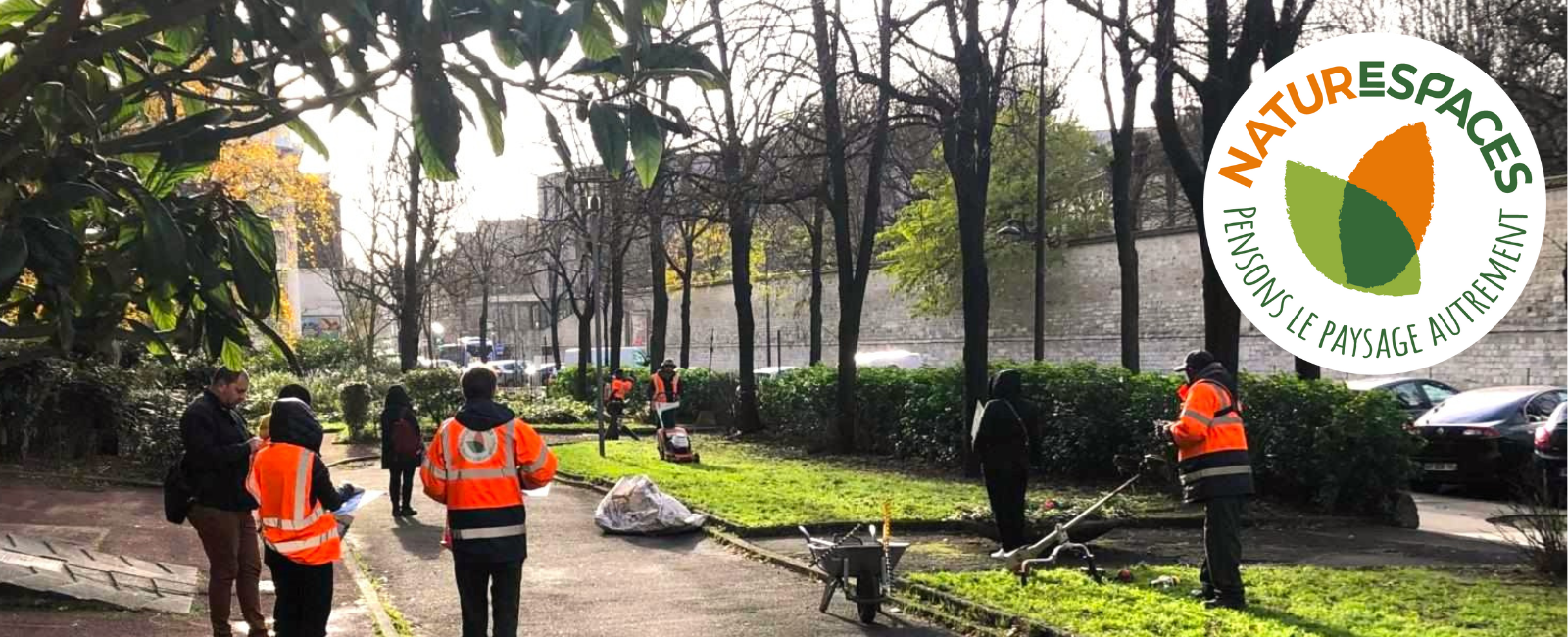 les ouvriers de NaturEspaces passent devant un jury de compétences