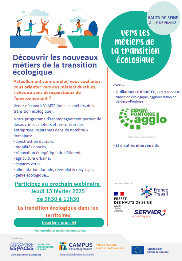 Vers les métiers de la transition écologique