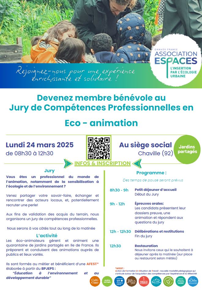 Devenez jury bénévole !