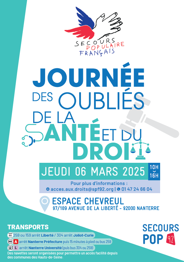 Journée des oubliés de la santé et du droit